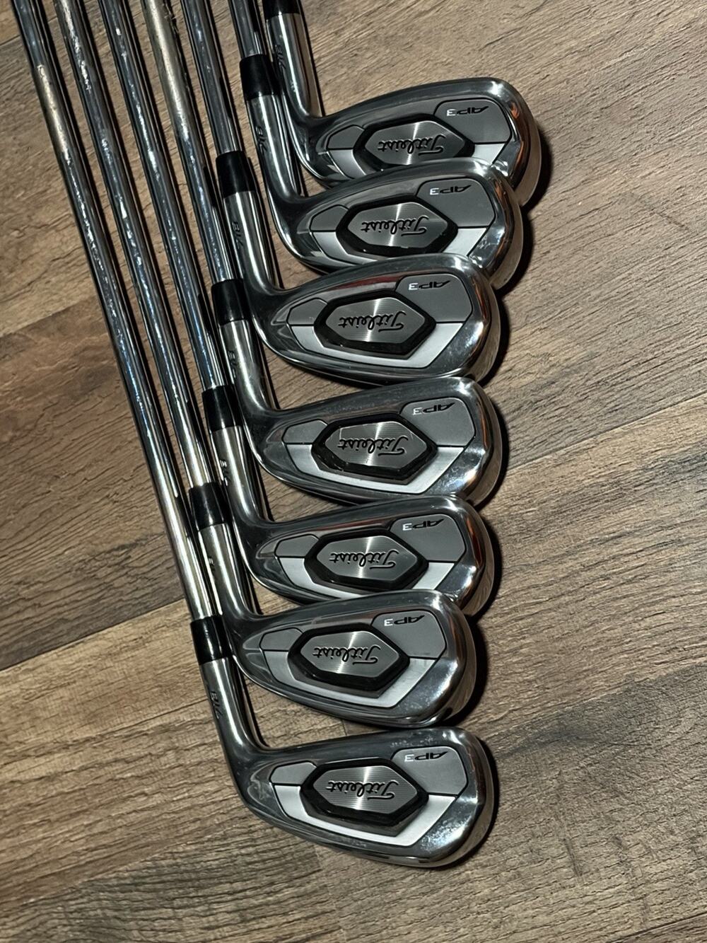 Titleist AP3 718 Golf Iron Set 7pc 4-PW AMT S300 Shafts